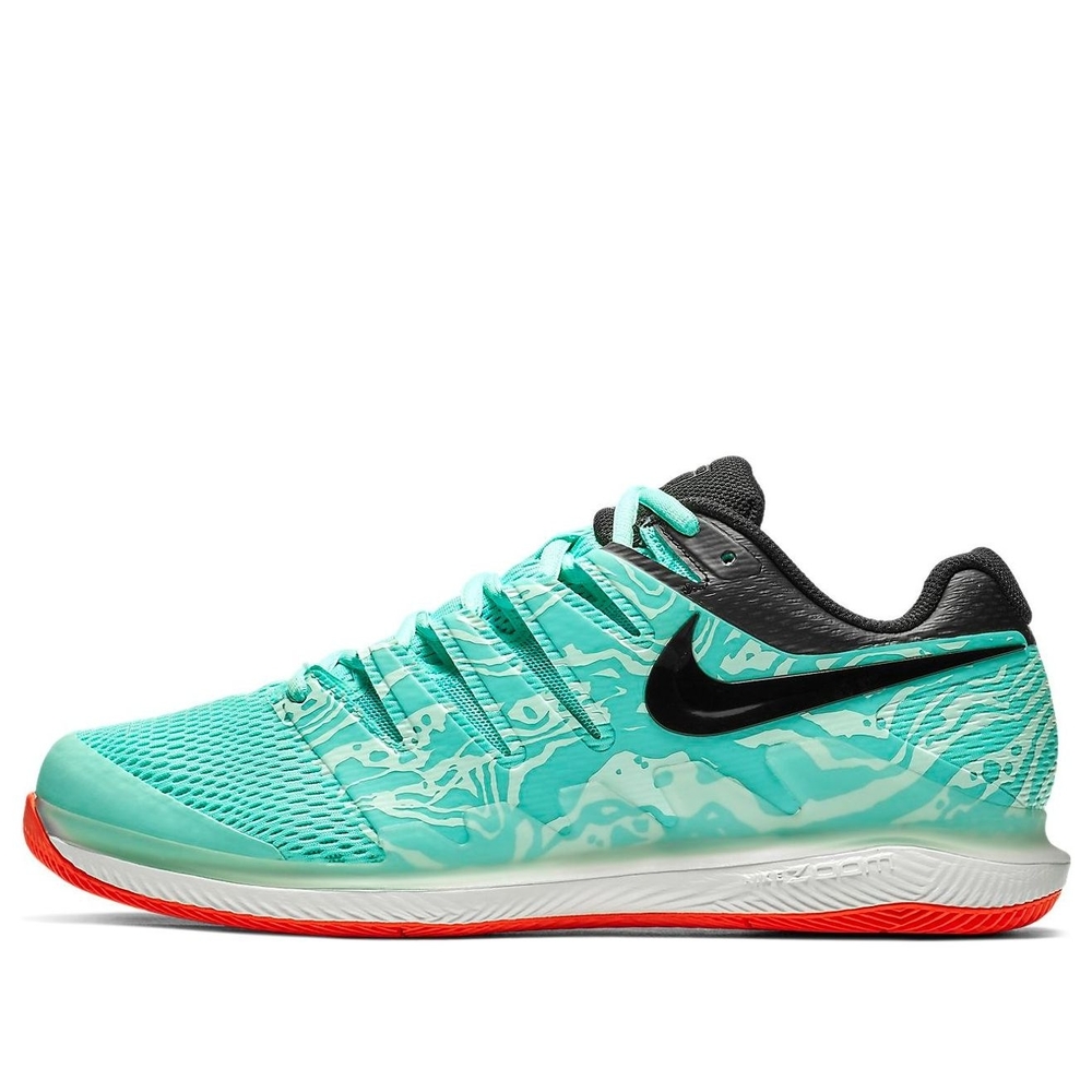 Nike Federer Court Men’s Air Zoom Vapor X HC Aurora Green AA8030-301 New